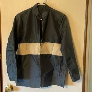 Vintage navy and white jacket.